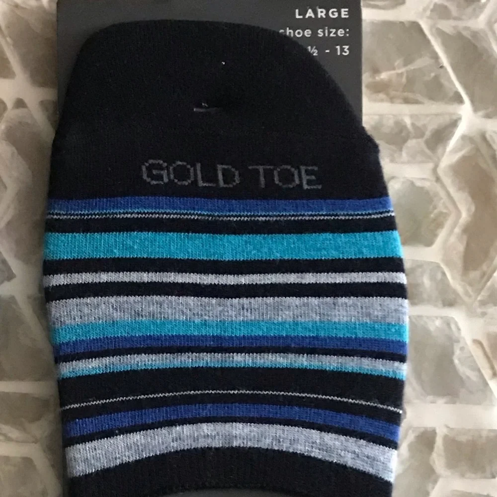 NEW!  Gold Toe ‘the Oxford’ no show socks